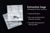 Extraktionsbeutel Universal-U-form 12x15 cm